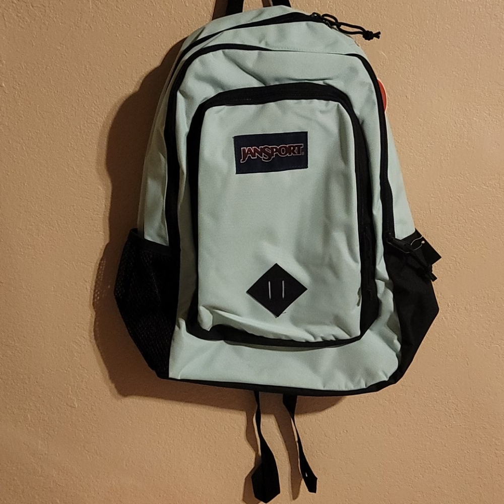Jansport mint backpack NWT